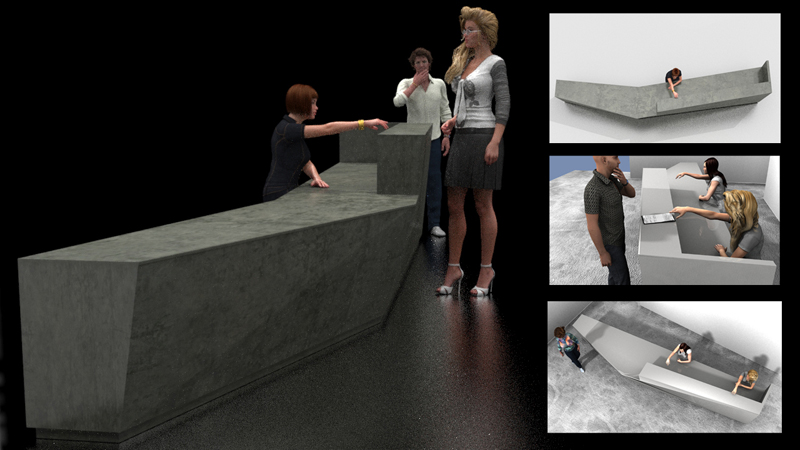 CAD illustration
Generated as a complete CG 3D model within a virtual studio environment
